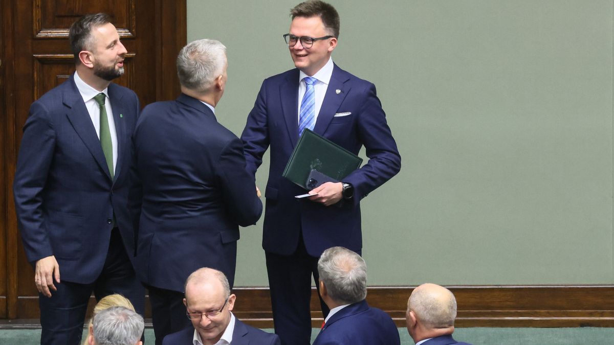 Marszałek Sejmu Szymon Hołownia