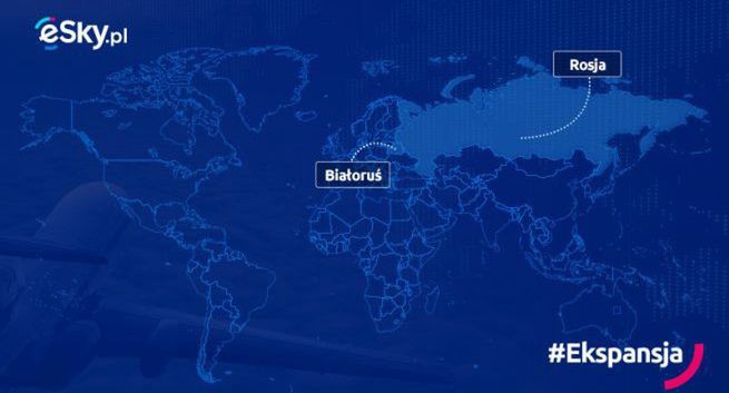 eSky wchodzi do Rosji i na Białoruś. Chce być na rynku o wartości 13,7 mld dolarów