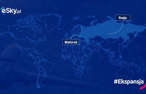 eSky wchodzi do Rosji i na Białoruś. Chce być na rynku o wartości 13,7 mld dolarów