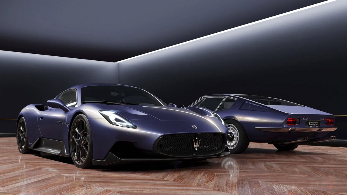 Pierwszą inspiracją Beckhama było coupé Maserati Ghibli z 1967 roku