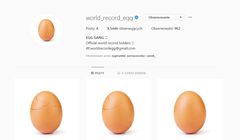 Co wykluje się z instagramowego profilu jajka? "World record egg" podbija sieć