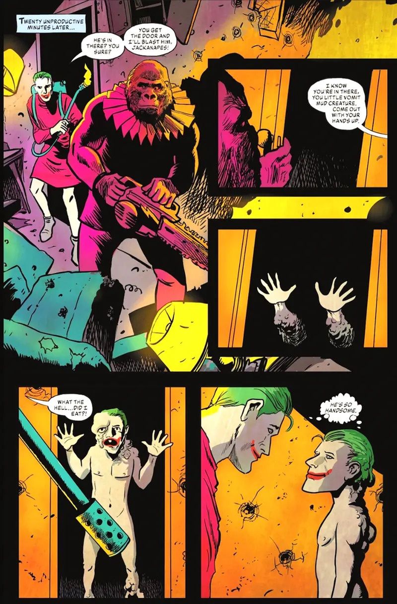 Joker w ciąży w The Joker: The Man Who Stopped Laughing