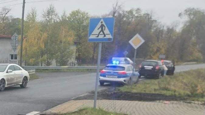 Potrącenie pieszej w Płońsku 