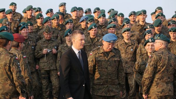 Minister Obrony Narodowej Tomasz Siemoniak