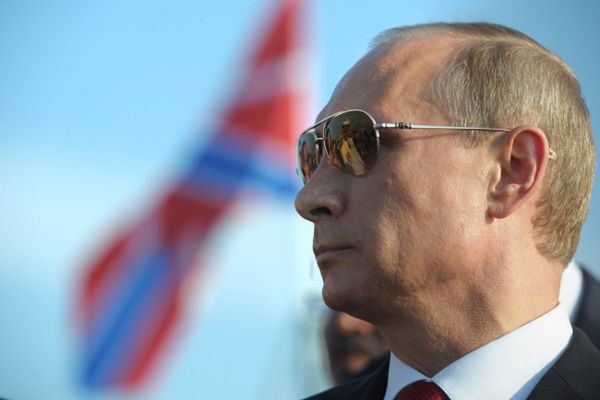 Władimir Putin przyleciał na Krym