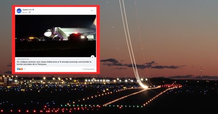 Leciał z Polski do Hurgady. Samolot w Rumunii powitali antyterroryści