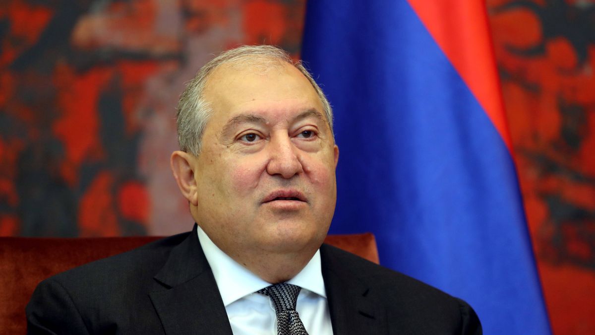 Prezydent Armen Sarkissian obawia się interwencji swojego sojusznika - Rosji
