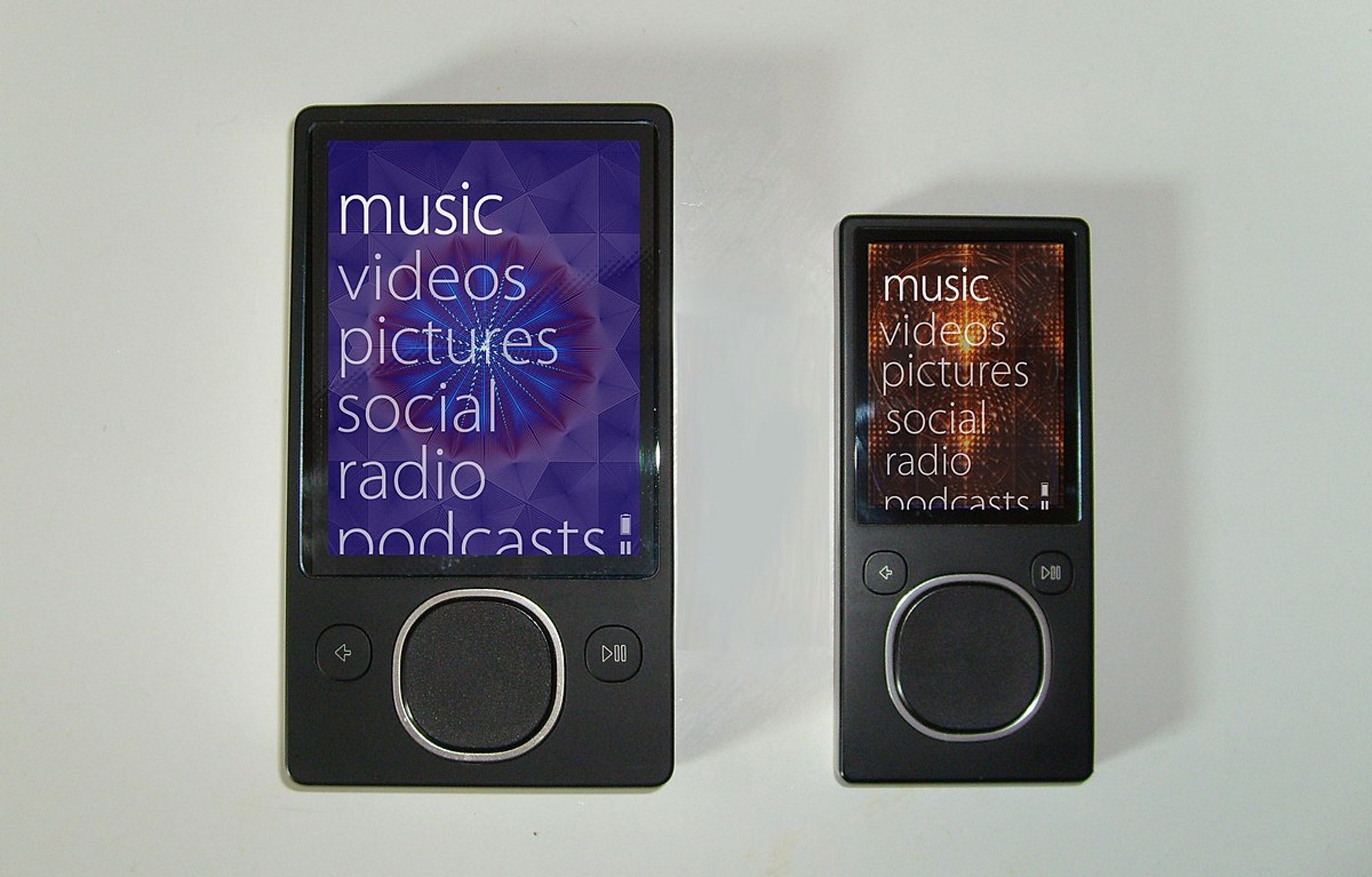 Microsoft Zune 80 i Zune 4