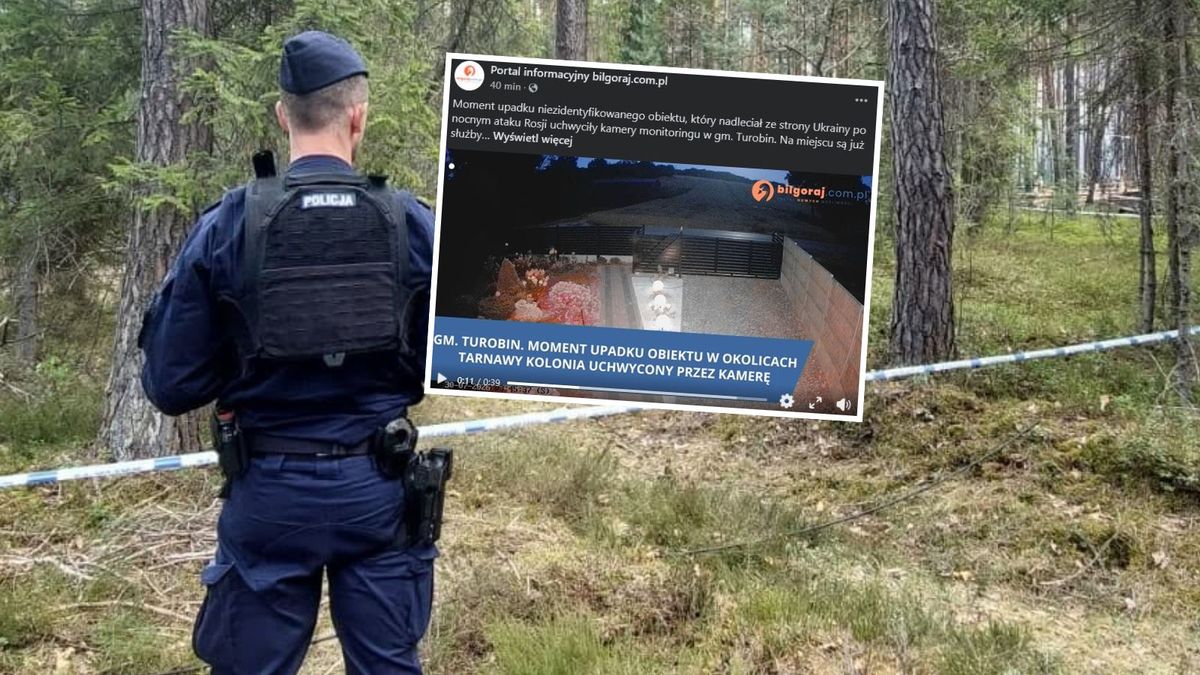 Nagranie z Lubelszczyzny. Słychać moment wybuchu