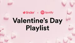 Spotify i Tinder prezentują ulubione piosenki na Walentynki