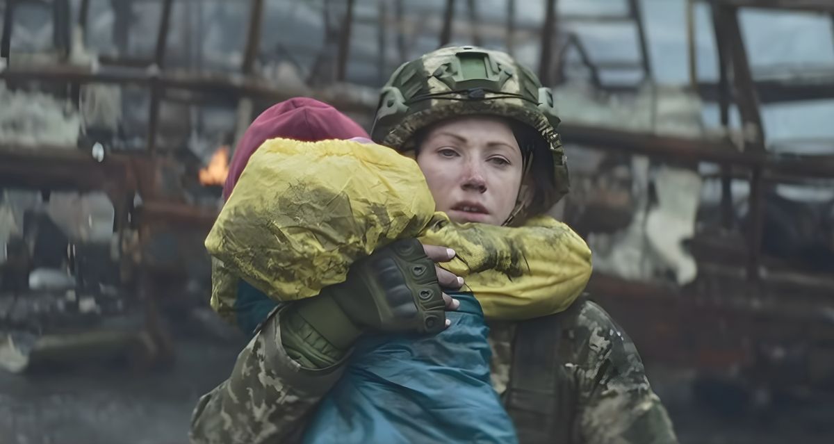 Wideoklip do utworu "Stefania" Kalush Orchestra pokazuje jednocześnie przerażający obraz rosyjskich zniszczeń w Ukrainie oraz bohaterstwo ukraińskich kobiet  