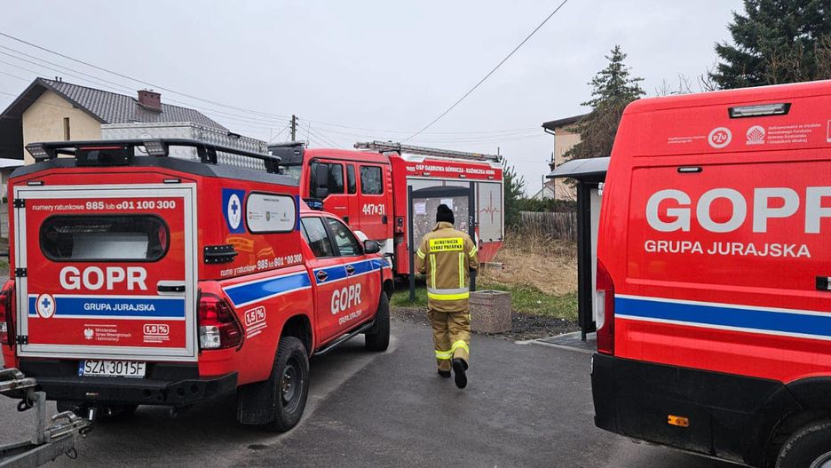 Tragiczny finał poszukiwań 73-latki. Komenda Miejska PSP w Dąbrowie G.
