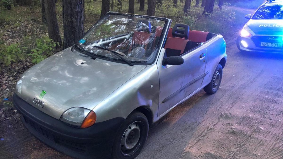 Polcjanci z Nowego Tomyśla natknęli się na nietypowe auto