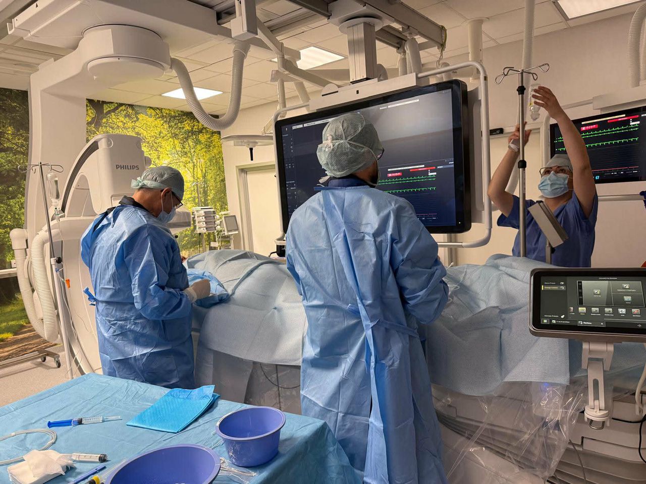 Dyżur zawałowy w 5 Wojskowym Szpitalu Klinicznym