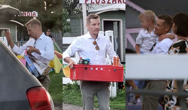 Marcin Mroczek razem z żoną wyprawili swojemu synowi urodziny