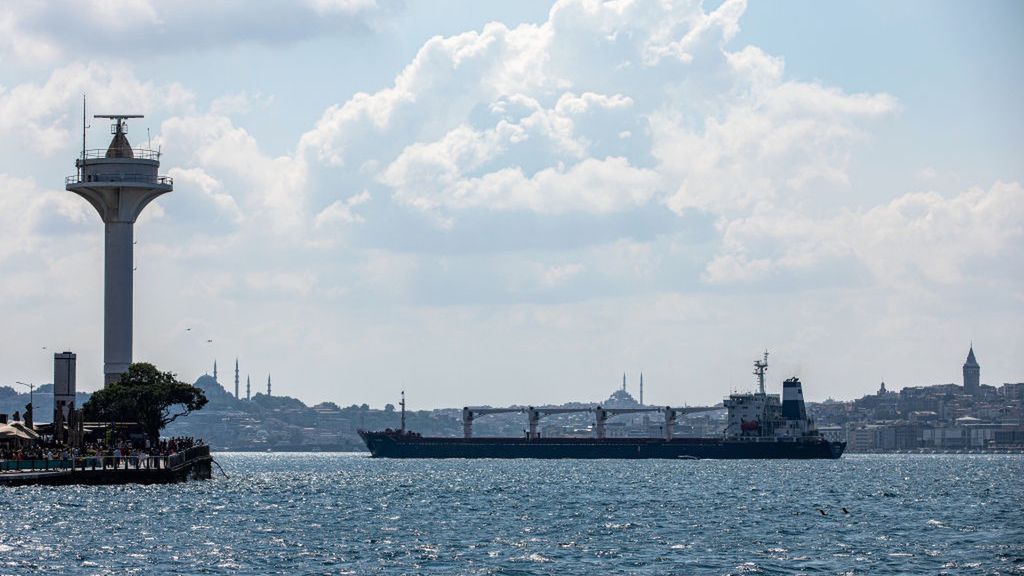 Statek z ukraińskim zbożem dotarł do Syrii we wtorek, 16 sierpnia