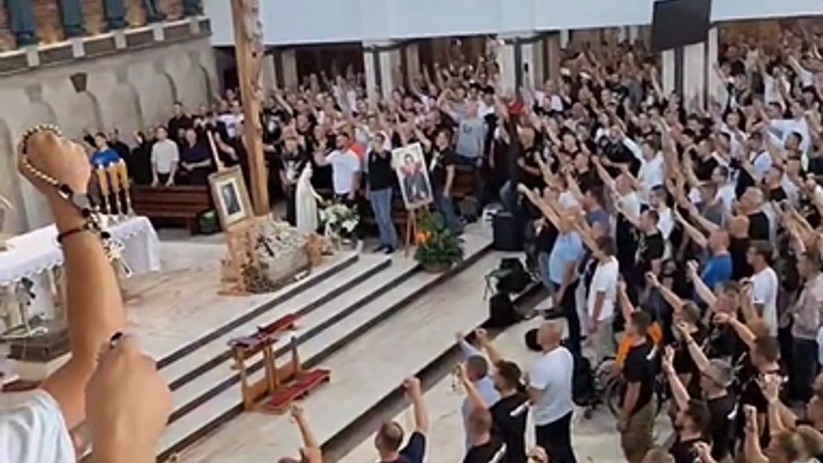 Screen z nagrania. Zdjęcie ilustracyjne. 