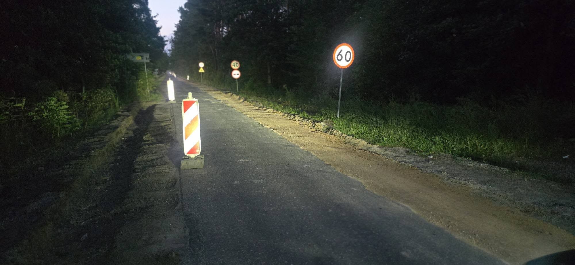 Prace drogowe prowadzone na terenie gminy Staroźreby 