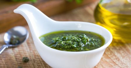 Salsa verde - kalorie i wartości odżywcze, przepisy