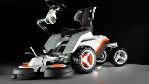 Autokult: Husqvarna Panthera Leo - zielono i z trawką w tle 1