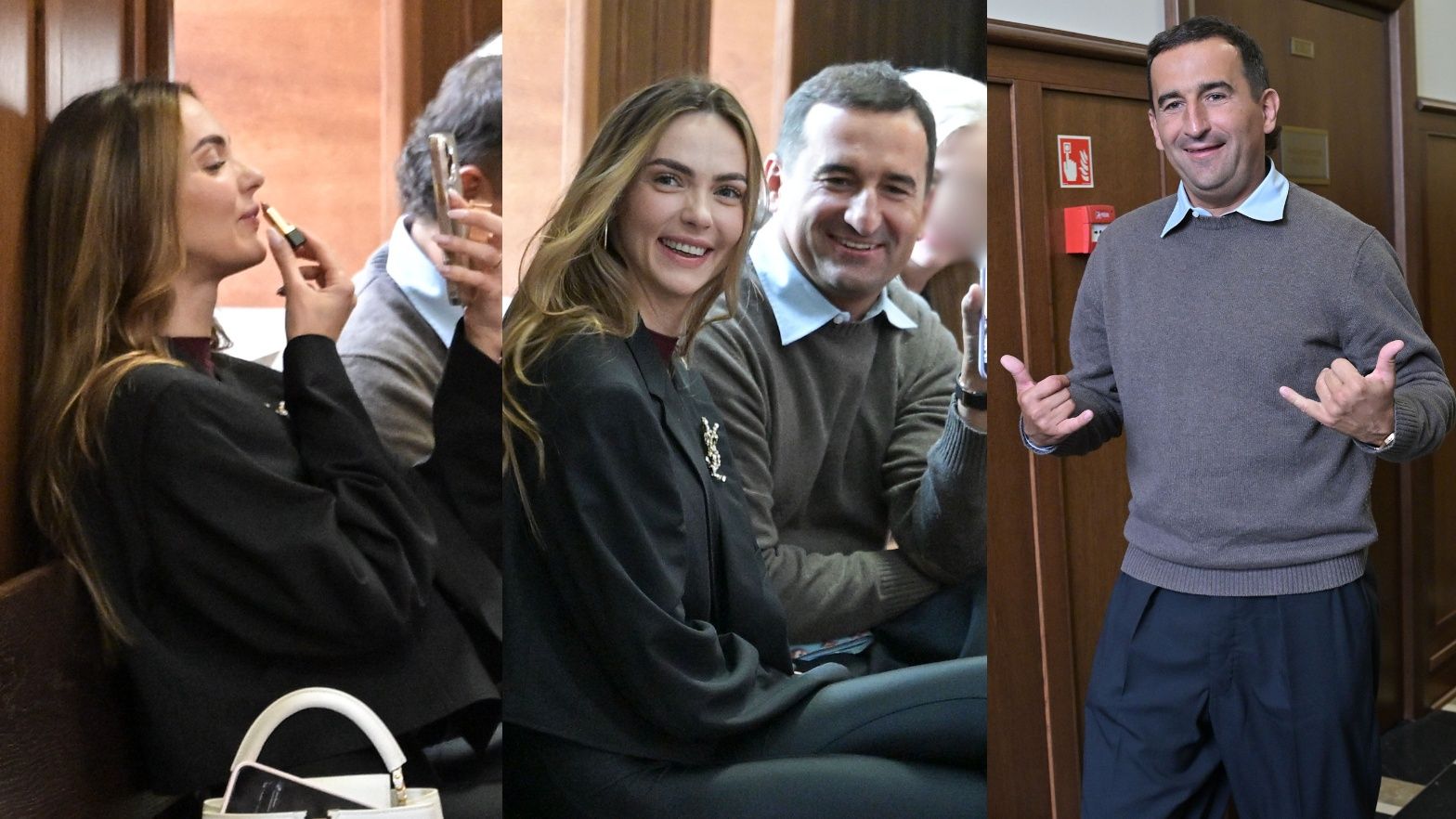 Leszczak i Koterski stawili się w sądzie. Mamy zdjęcia