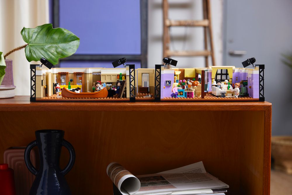 Przyjaciele i Lego znów razem. Tym razem zbudujemy mieszkania z serialu Friends 2
