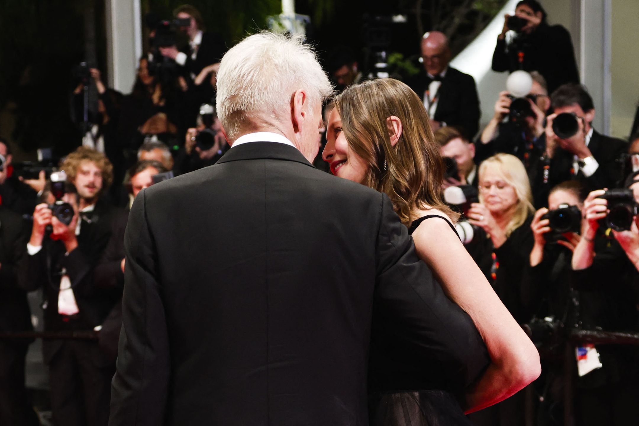 Harrison Ford i Calista Flockhart w Cannes