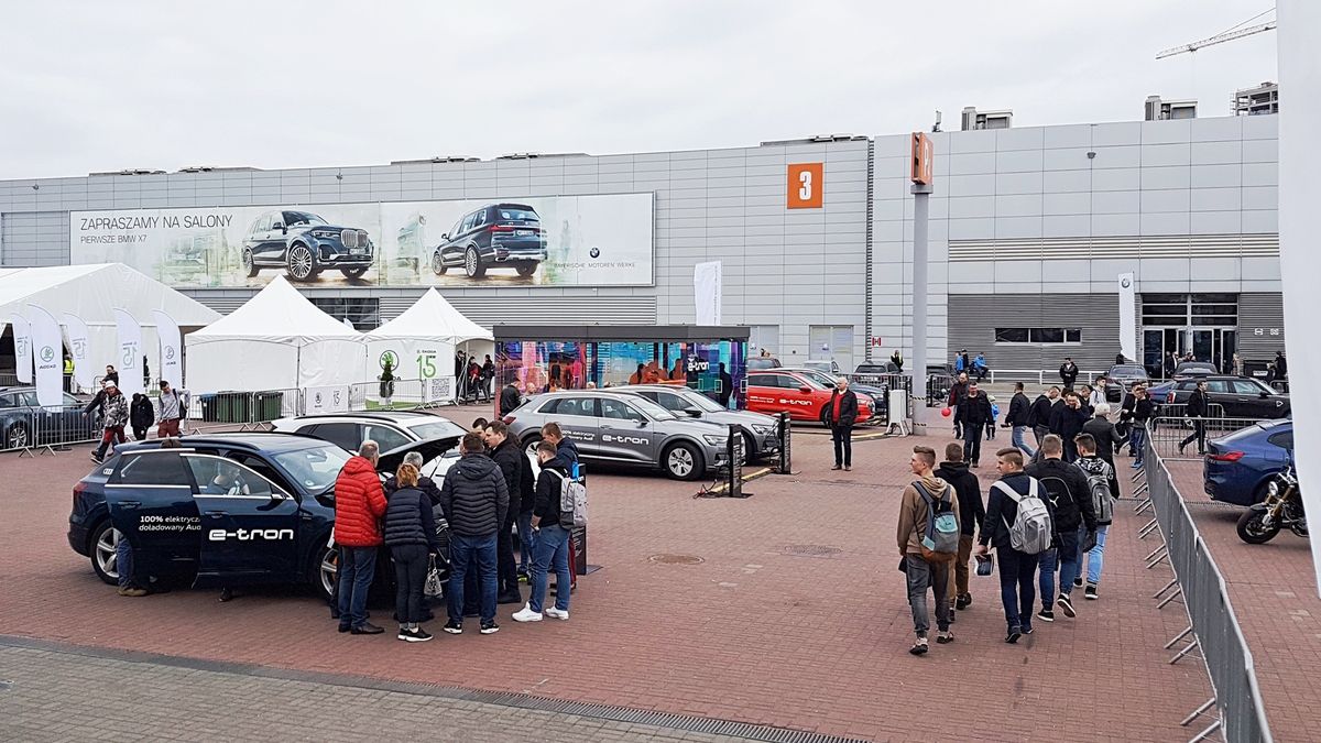 Na Poznań Motor Show przez weekend będzie pochmurno. W niedzielę ma padać.
