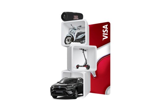 Wspólna loteria Visa i PKO Banku Polskiego. Do wygrania hybrydowa Toyota RAV4