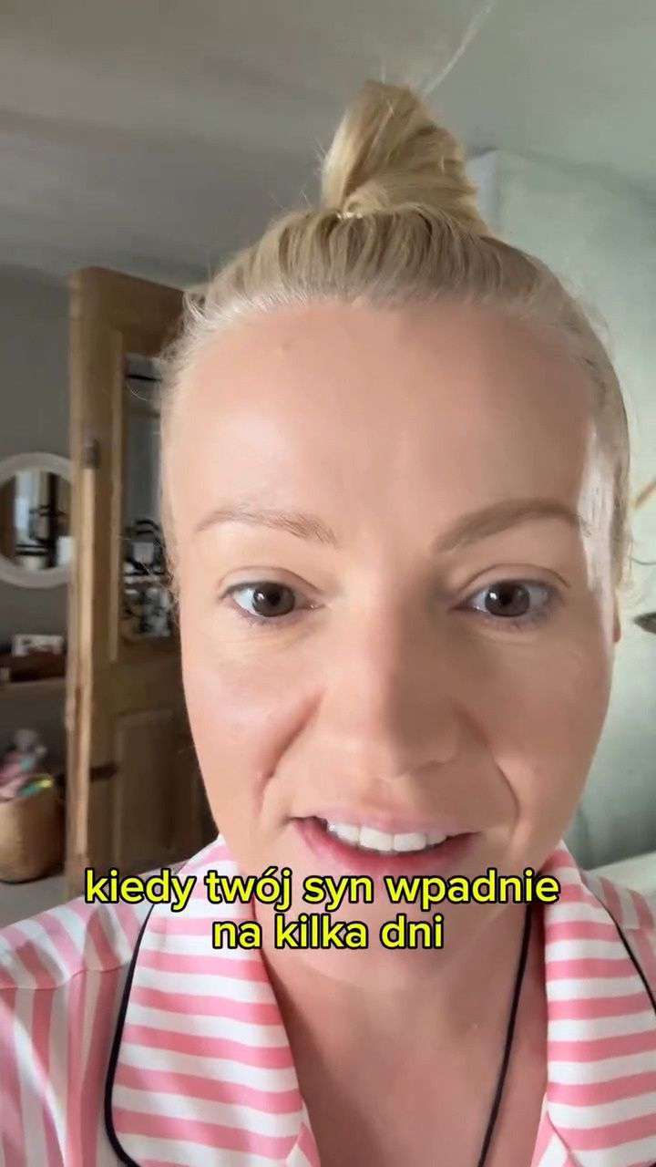Dorota Szelągowska zrelacjonowała wizytę syna w domu