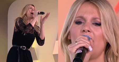 Kasia Moś śpiewa w "Dzień Dobry TVN"