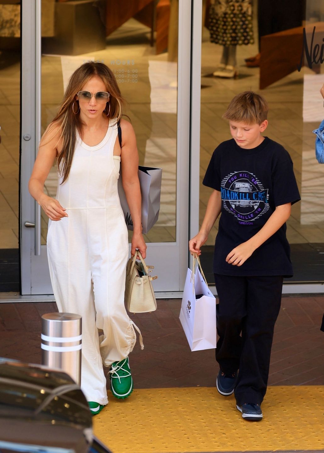 Jennifer Lopez spędziła wolny czas z pasierbem