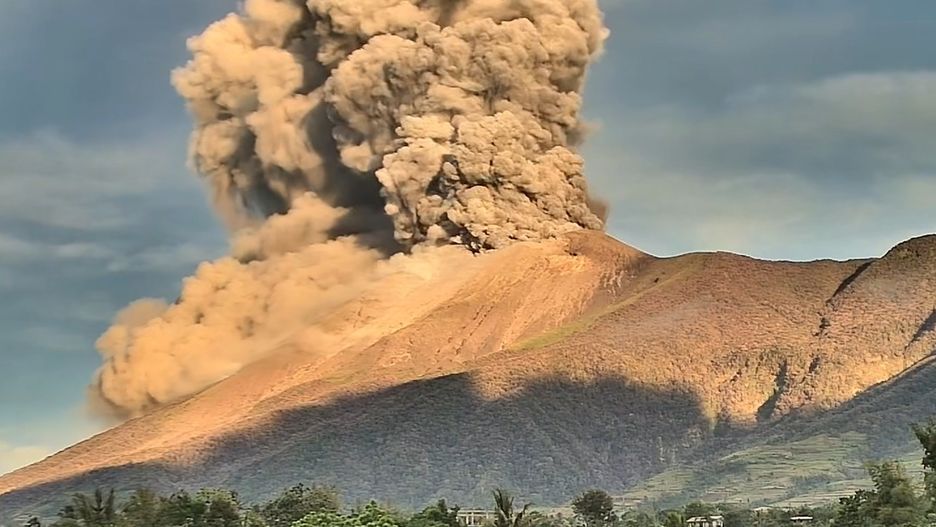 Działo się w nocy. Erupcja wulkanu na Filipinach