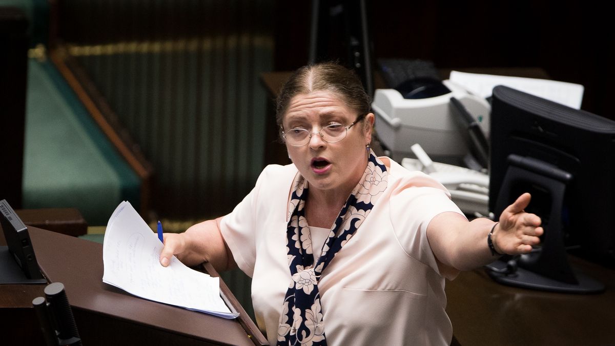 Krystyna Pawłowicz obrazona Senator