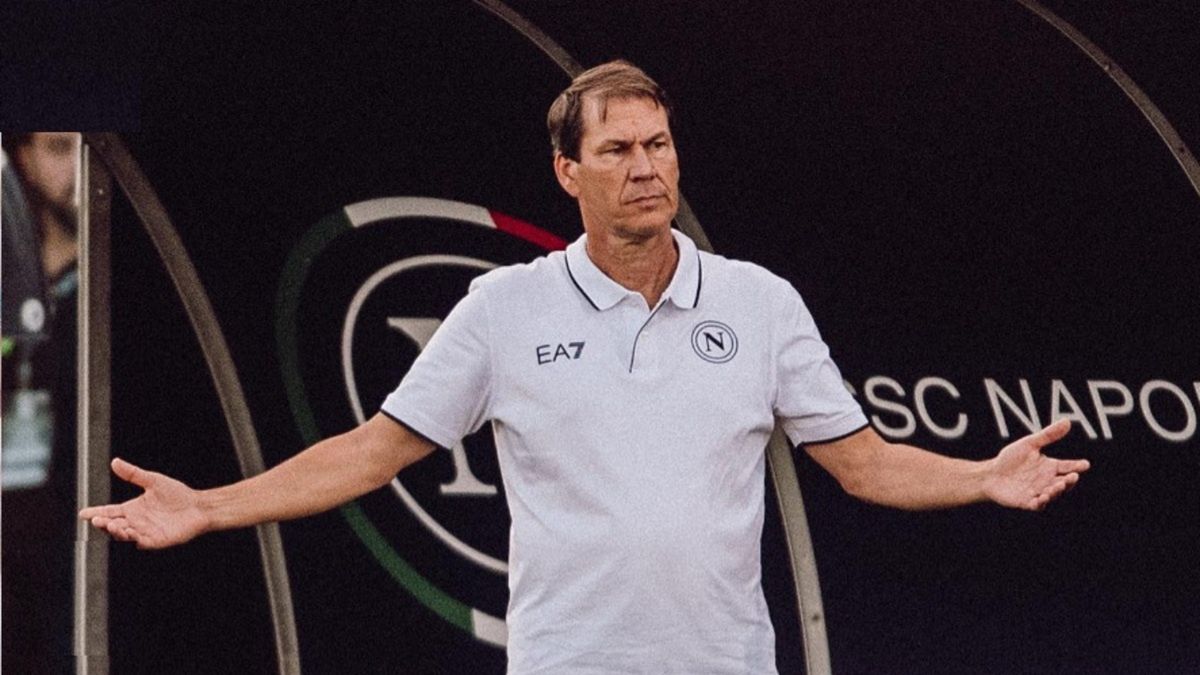Rudi Garcia został przed sezonem trenerem SSC Napoli
