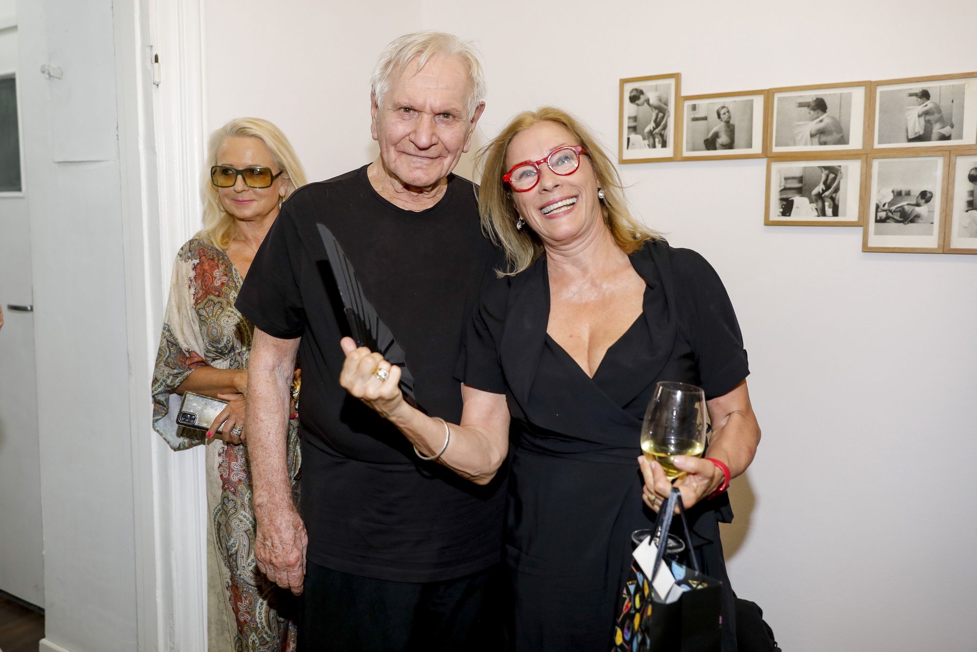 Józef Robakowski i  Małgorzata Potocka w 2023 r.