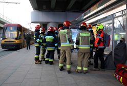 Warszawa. Zderzenie tramwajów. Rannych nie było czym odwieźć do szpitala