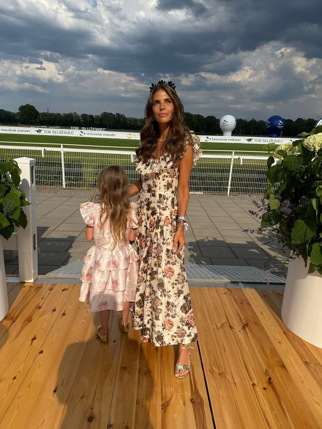 Weronika Rosati z córką
