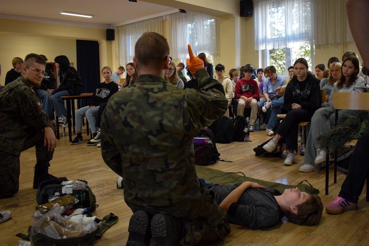 Strzelcy w III LO im. Unii Lubelskiej