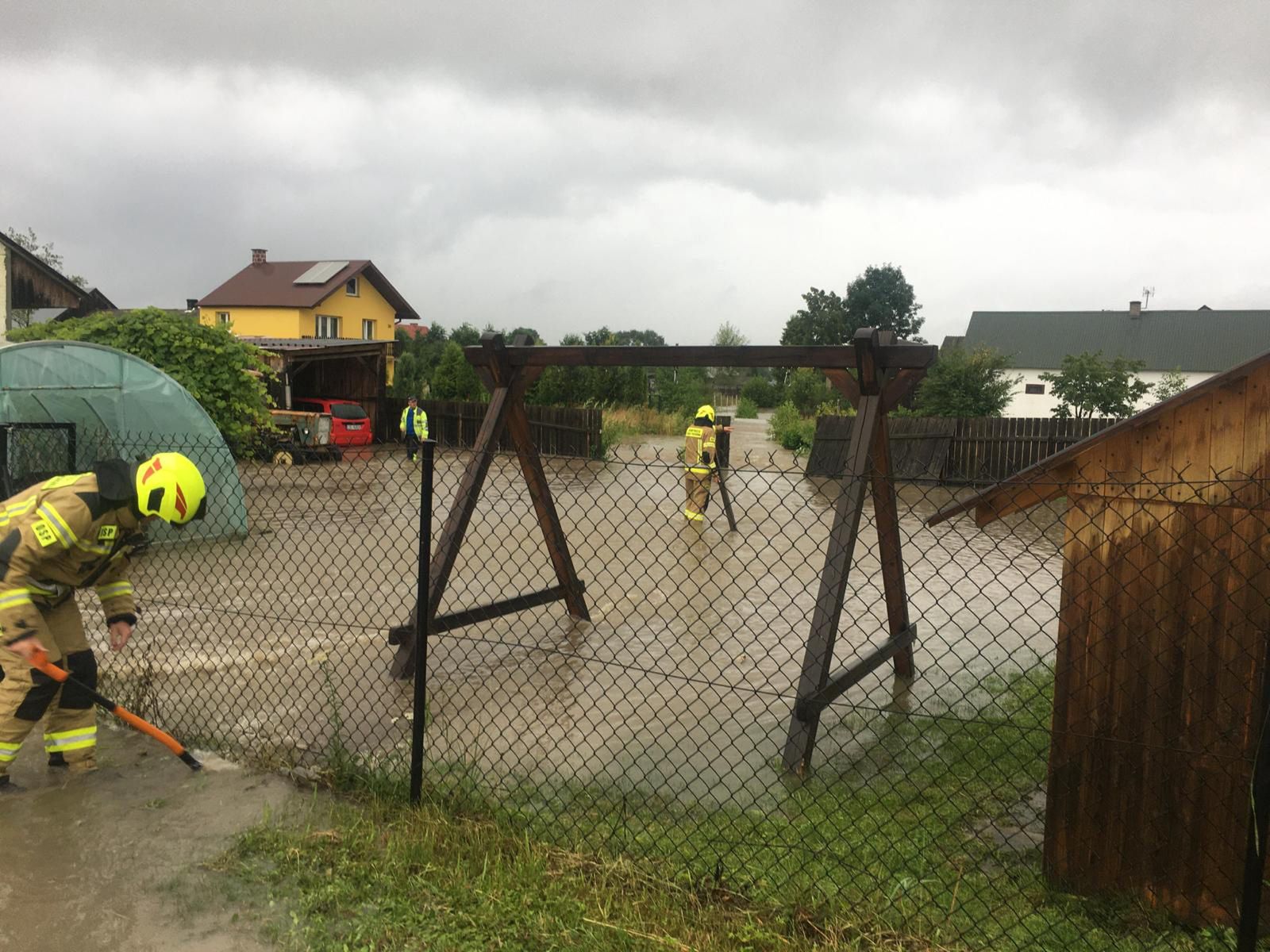 Podtopienia w powiecie biłgorajskim