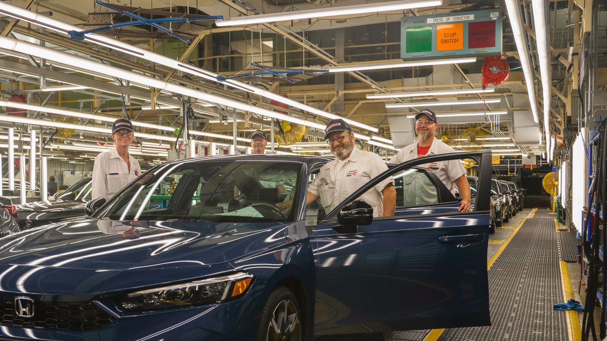 Produkcja samochodów Hondy w Kanadzie
