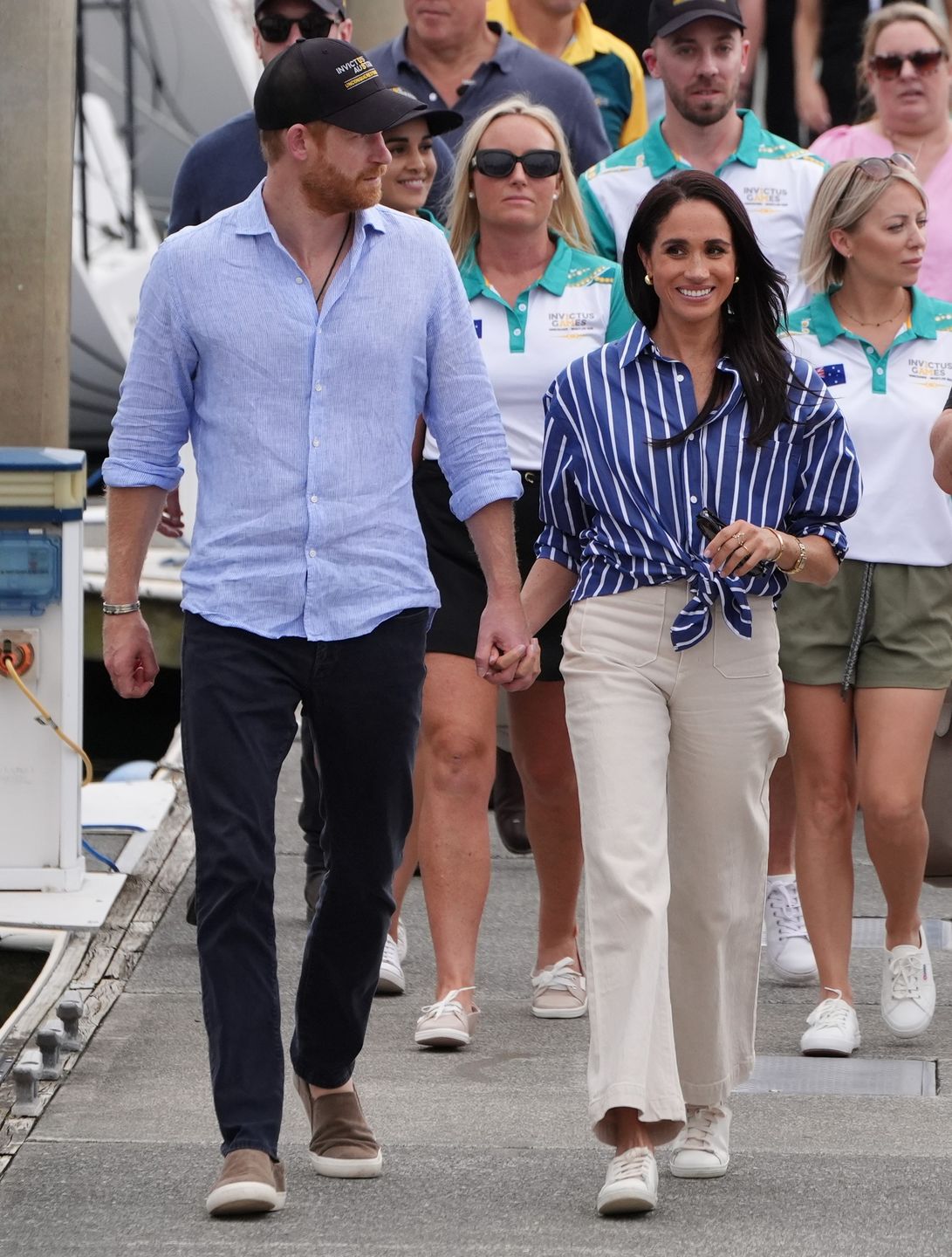Meghan Markle i książe Harry w Australii