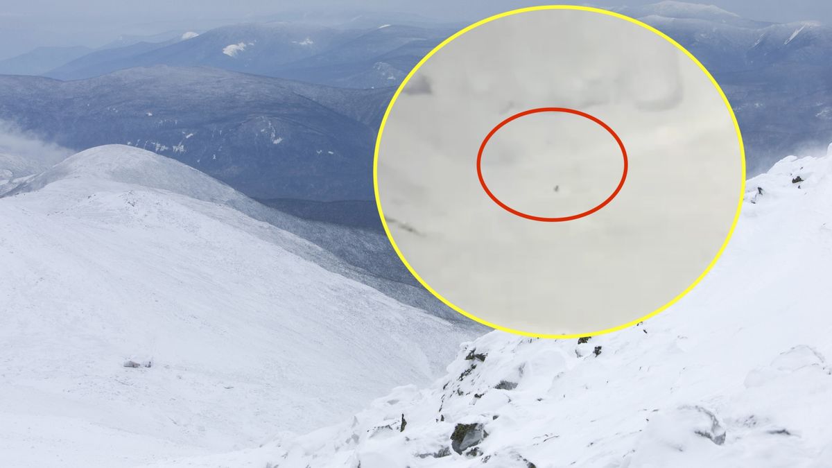 Za snowboardzistą pędziła lawina