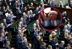 Posłowie PiS klaskali Trumpowi. "Chwilowa euforia"