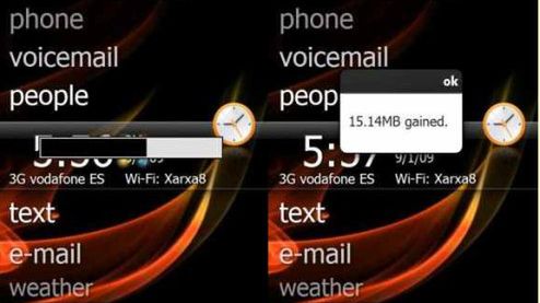 Radykalne czyszczenie pamięci telefonu z Windows Mobile 1