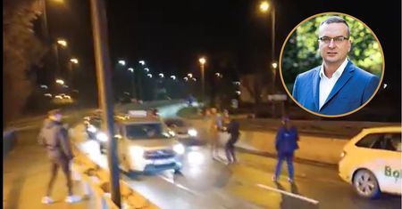 Nocna akcja w Krakowie. Spójrzcie, co zrobił radny. Nagranie