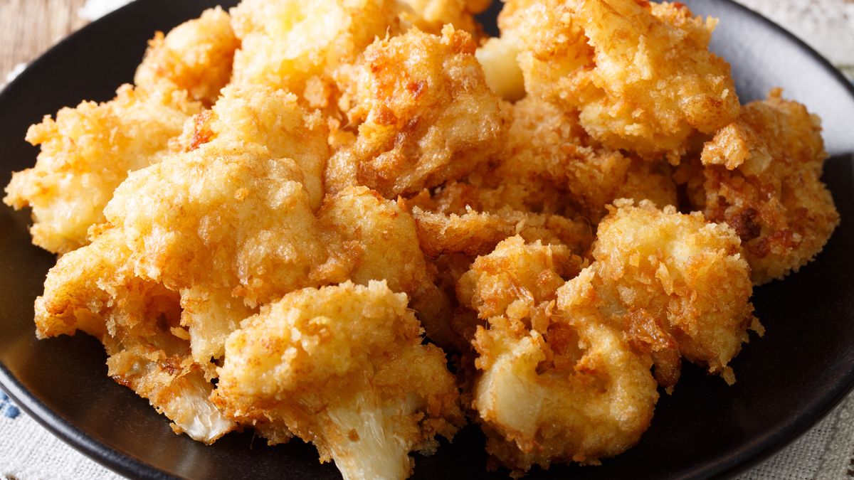 Opanierowany kalafior to letni przysmak