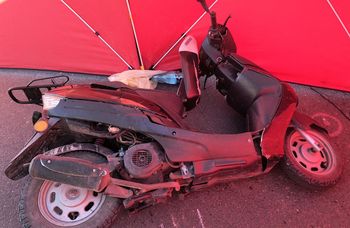 Stracił panowanie nad pojazdem. Nie żyje 43-letni motorowerzysta