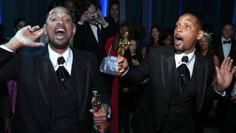 Oscary 2022. Will Smith szaleje na  "Vanity Fair" Oscar Party