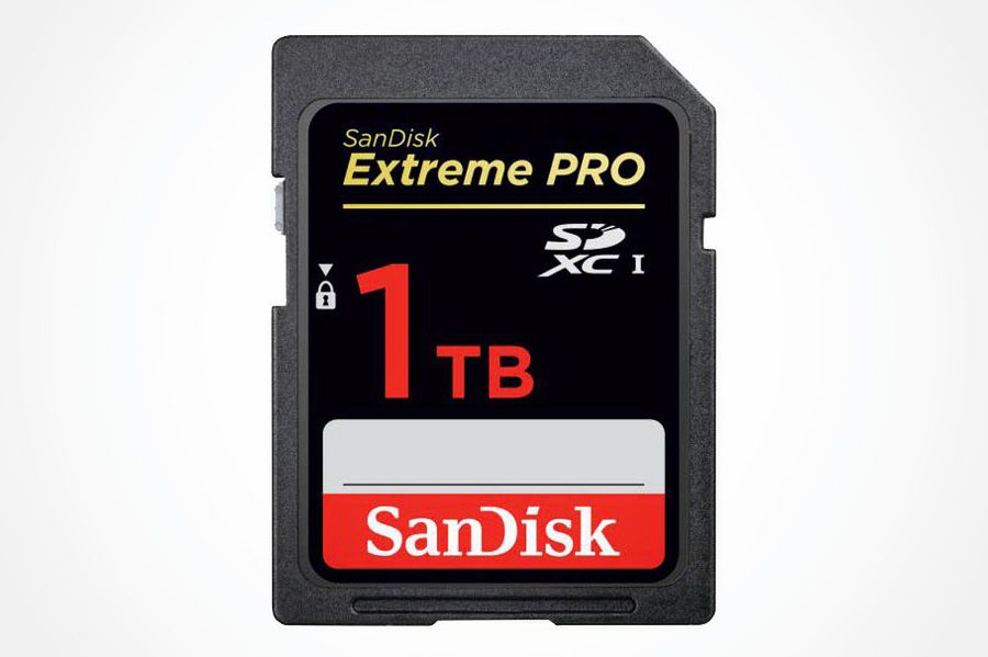 Prototyp karty pamięci SanDisk o pojemności 1TB został pokazany na Photokinie